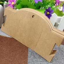 100 шт/партия 9*16 см бумажные ювелирные изделия дисплеи карты Аксессуары для волос упаковочные карты пустые Зажимы для волос ювелирные открытки