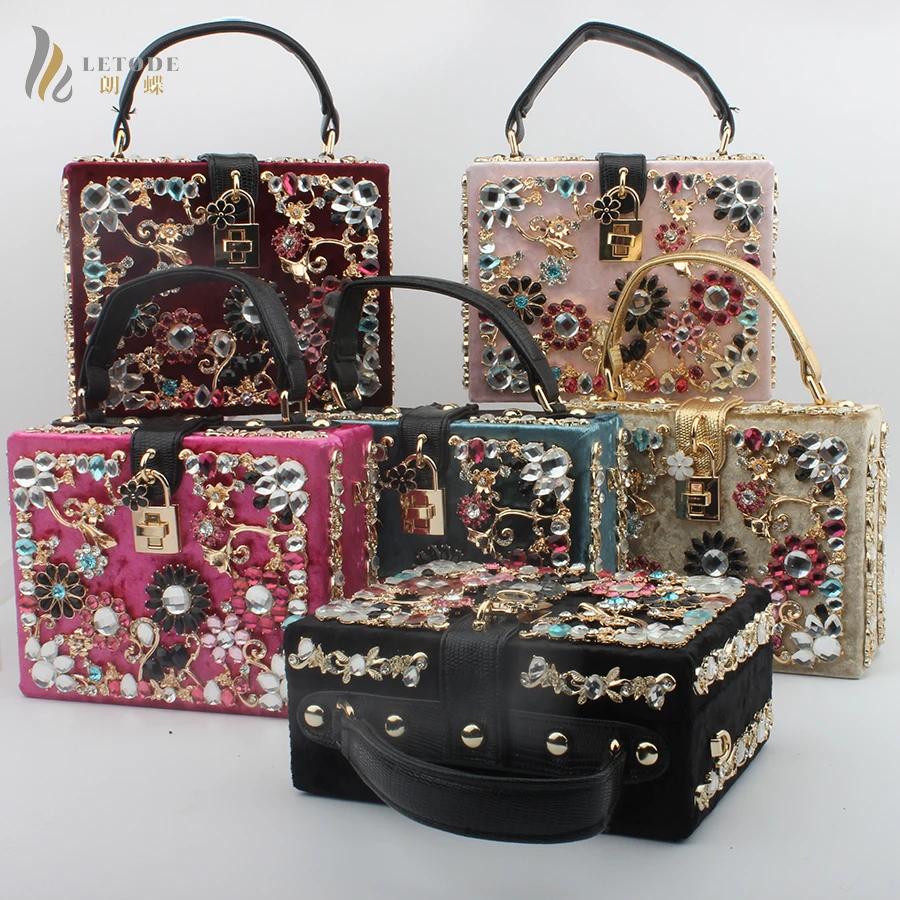 bags for women clutch bag diamonds flower shoulder bag evening bag bolsa feminina luxury handbags women bags designer totes