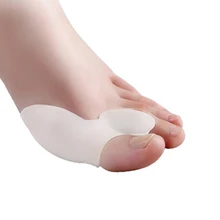 1 шт. белый мягкий гель разделители пальцев ног растягиватели выпрямители выравнивание вальгусной деформации протектор большой палец облегчение боли