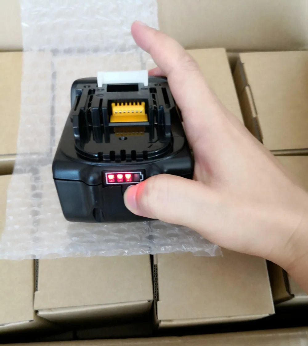 Сменный светодиодный Литий ионный аккумулятор 6000 мАч 18 в Makita BL1850 BL1840 BL1830 194204
