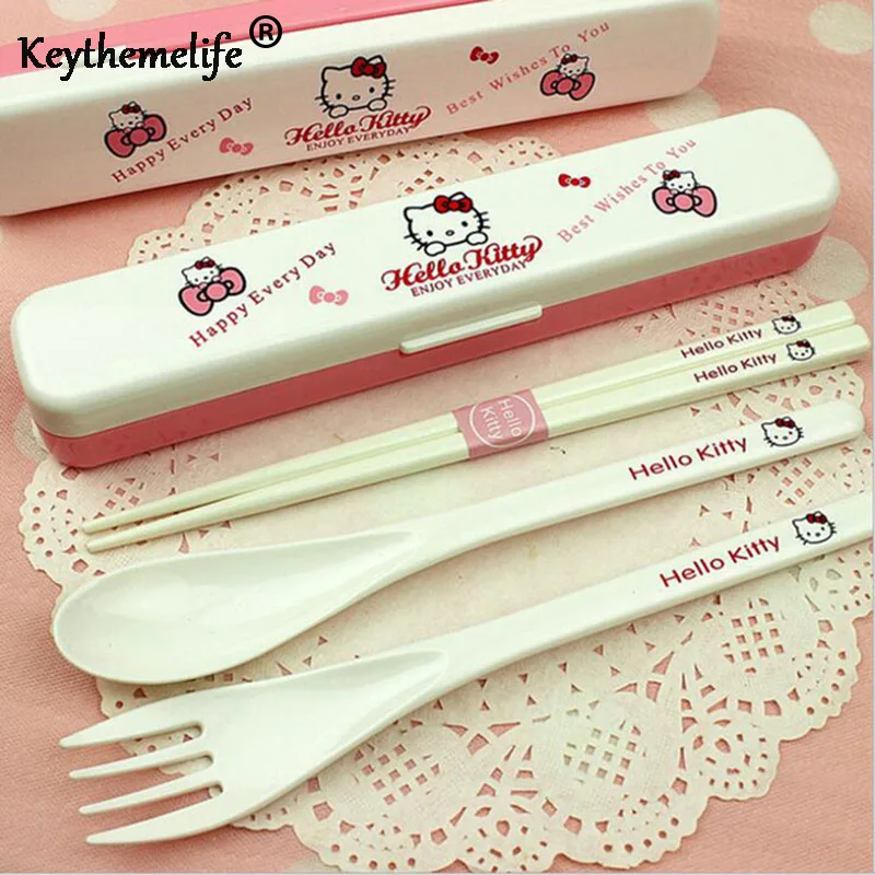 Buy Cute Kawaii Hello kitty Tableware set Lunch Set