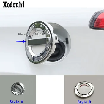 

Car Style Body Gas/Fuel/Oil Tank Cover Cap Sticker ABS Chrome Auto Car Parts Hoods For Toyota RAV4 2016 2017 2018