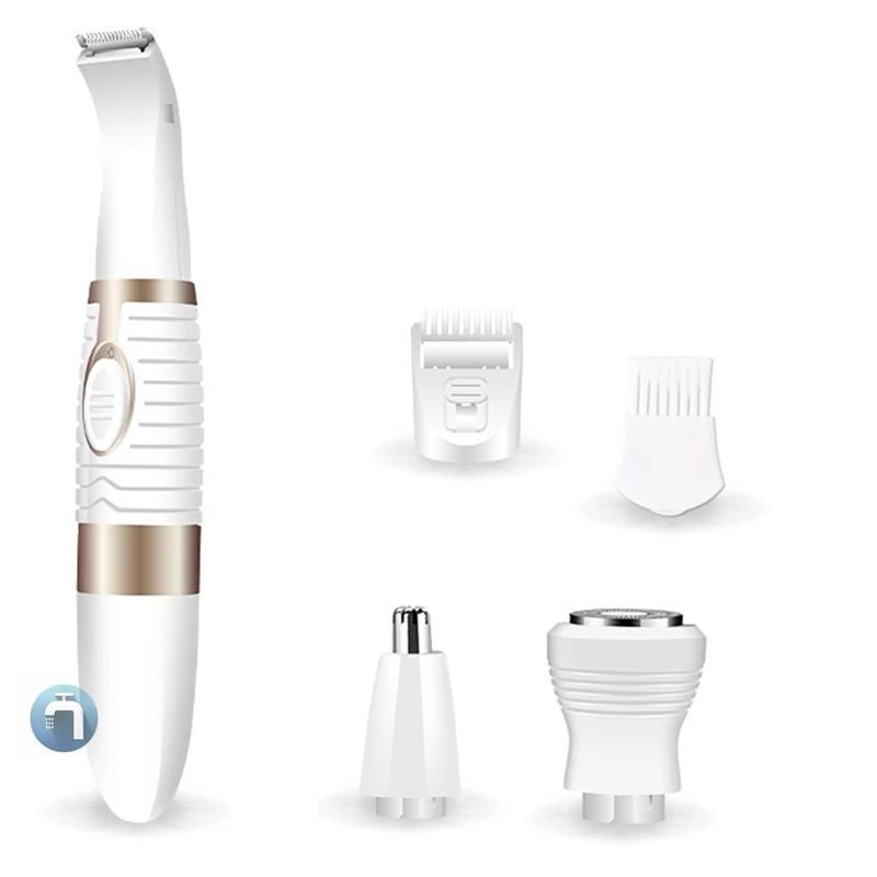 precision facial hair trimmer