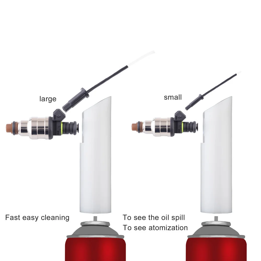 1 компл. Автомойка руководство по обслуживанию топливного распылителя инструмент для очистки двигателя Уход за топливным инжектором Промывочное устройство топливная система Очистка
