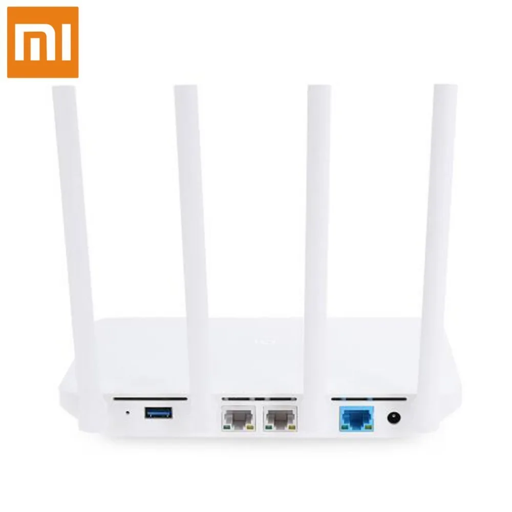 Xiaomi Router 3g WiFi Repeater 1167 Mbps 2.4g/5 ghz Dual 128 mb Band Flash ROM 256 mb Geheugen APP Controle mi Draadloze Router