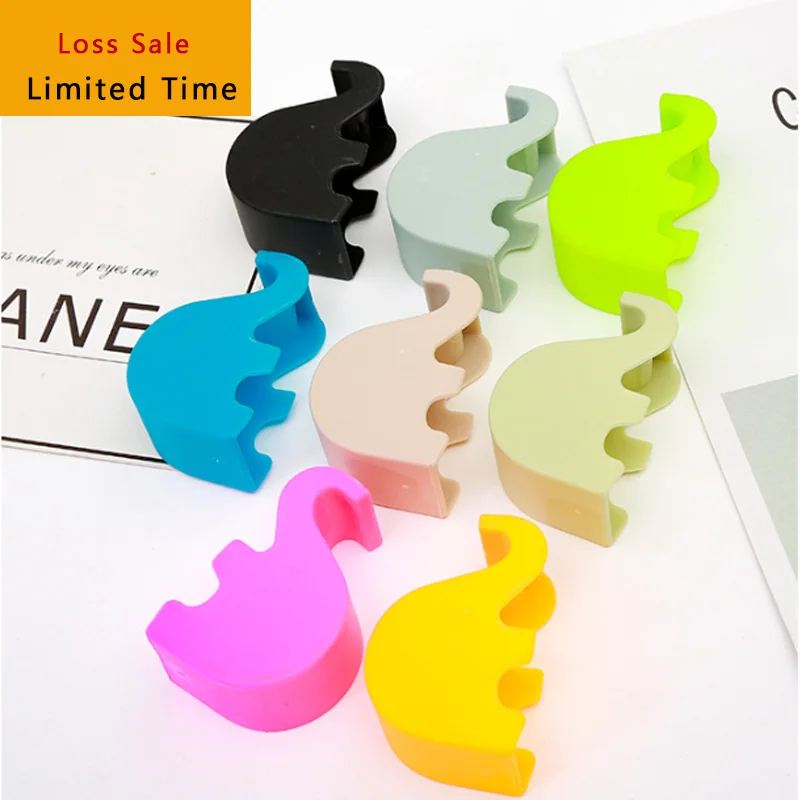 

Mini Elephant Universal Desk Phone Holder Stand Flexible Folding Mobile Phone Holder For iPhone For MP5 Smart Phone Stand