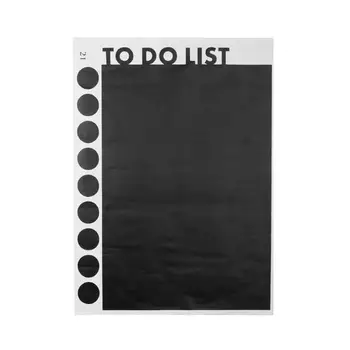 

TO DO LIST Blackboard Sticker Removable Drawing Board Home Learning Tool