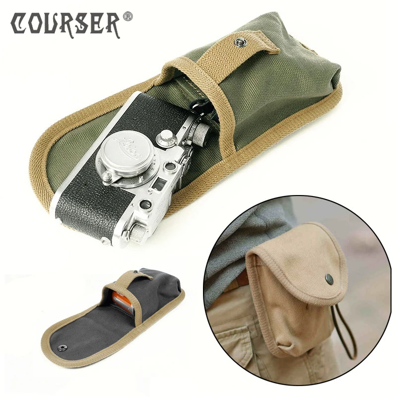 COURSERR Pro Waterproof Canvas Photography Waist Packs Small DSLR