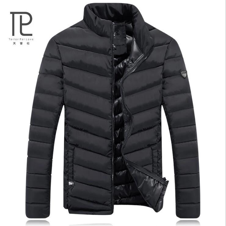 

2017 Brand New Men Jacket Autumn Winter Stand Men Fashion Thick Coat Casual Outwear Cool Design Warm Jacket Male Jacket #V0