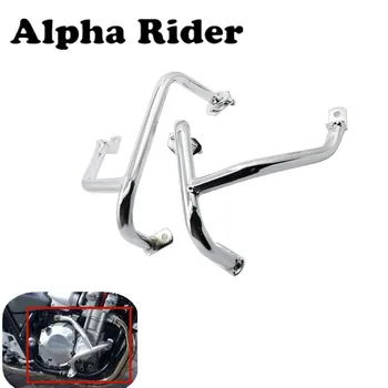 

Front Engine Crash Bar Guard Rail Fence Bumper Front Side Frame Protector for Honda CB1300 2004 - 2008 2007 2006 2005