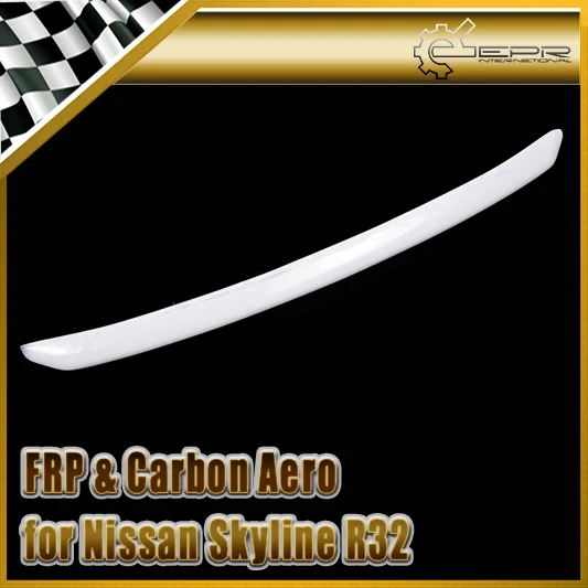 

Car Accessories FRP Fiberglass Nismo Style Bonnet Hood Lip Fiber Glass Bumper Lid Cover Trim Fit For Nissan Skyline R32 GTS GTR