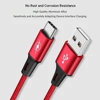 ל usb כבל USB 3.1 QC3.0 Fast טעינה כבל נתונים USB-A ל- מסוג C כבל טלפון נייד אנדרואיד עבור P30 עבור S10 (5)