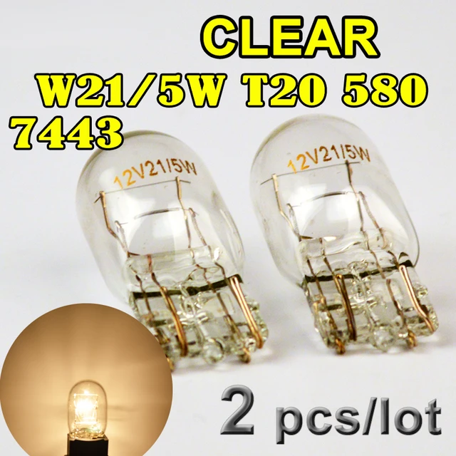 Light bulb W21/5W W3x16q 12V 21/5W T20 white