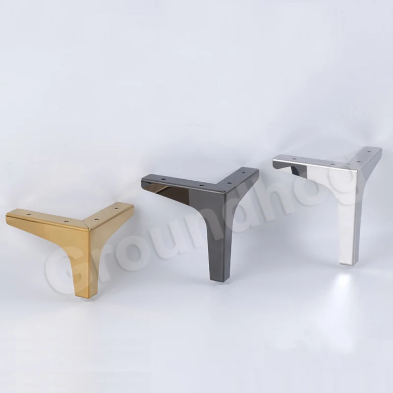 

4 Pcs/Lot Stainless Steel Sofa Cup cabinet Furniture Leg Legs Feet Coffee tea bar leg