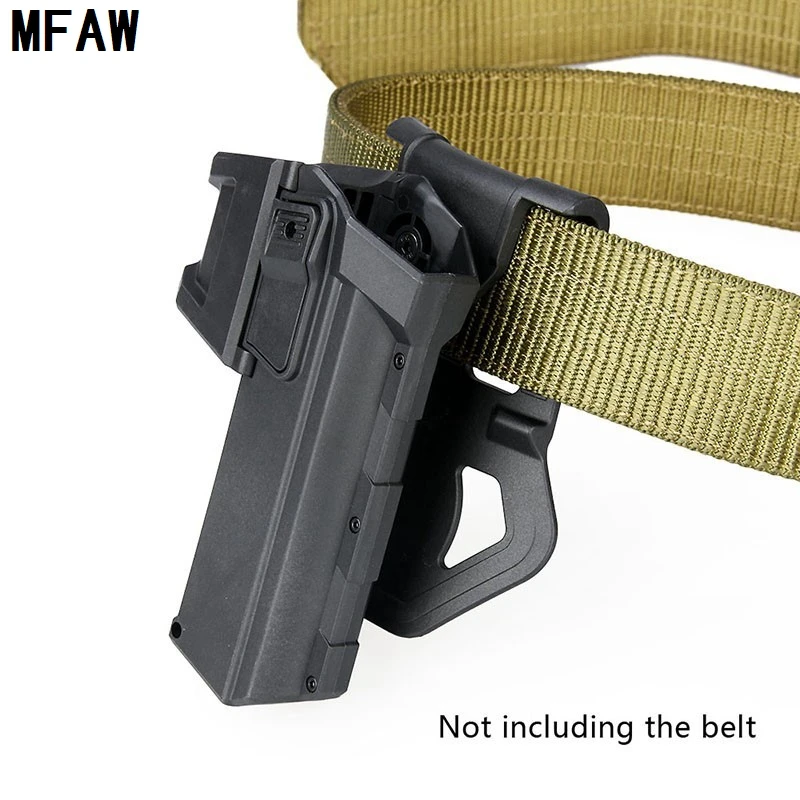 Тактический подвижный кобура для пистолета Glock с фонариком или лазером