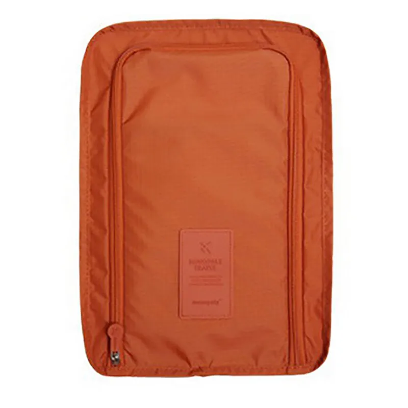 6 ألوان مريحة السفر حقيبة التخزين النايلون شبكة للماء طوي المحمولة المنظم أكياس فرز الحقيبة JJJSN11062