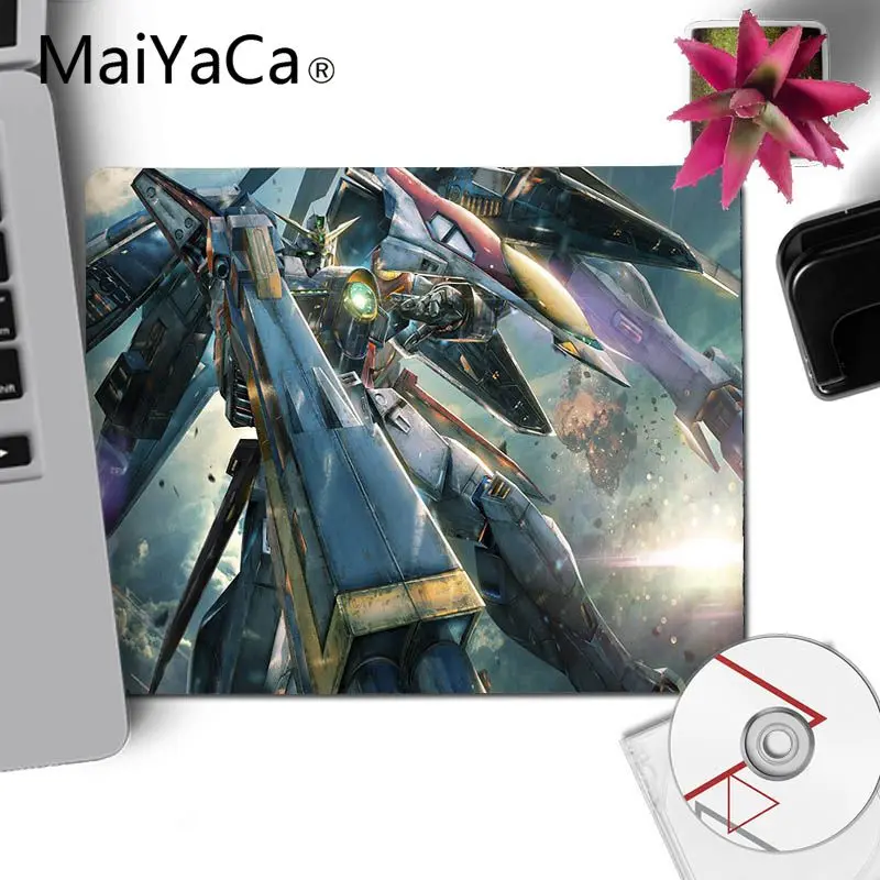 Maiyaca, японское аниме GUNDAM, комфортный маленький коврик для мыши, игровой коврик для мыши, гладкий коврик для письма, настольные компьютеры, коврик для игровой мыши - Цвет: No Lock Edge25x29cm