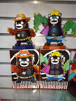 

One Piece 2pcs/set Action Figures 1/8 scale painted figure Bear Cos Ace Marco PVC figure Toys Brinquedos Anime