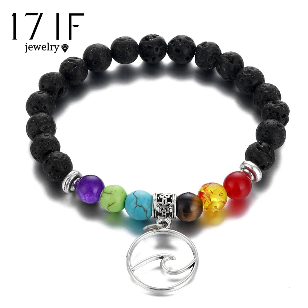 affaires Color Lava Bracelet Healing Accessories Natural Stones Reiki//Yoga Stylish Beads Bracelets Fashion Jewellery for Men//Women//Boys//Girls