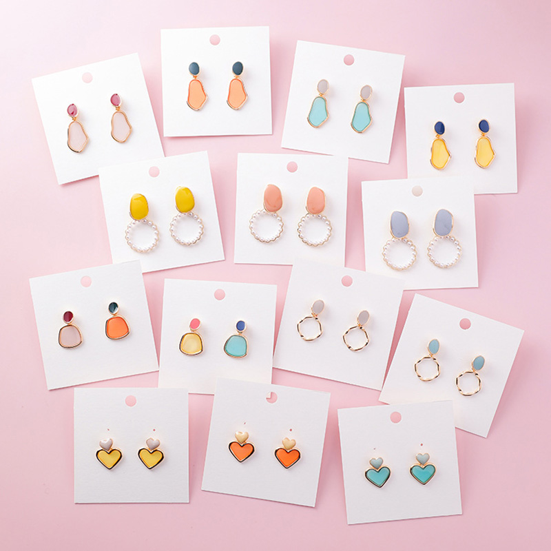 Candy-Colored Earrings