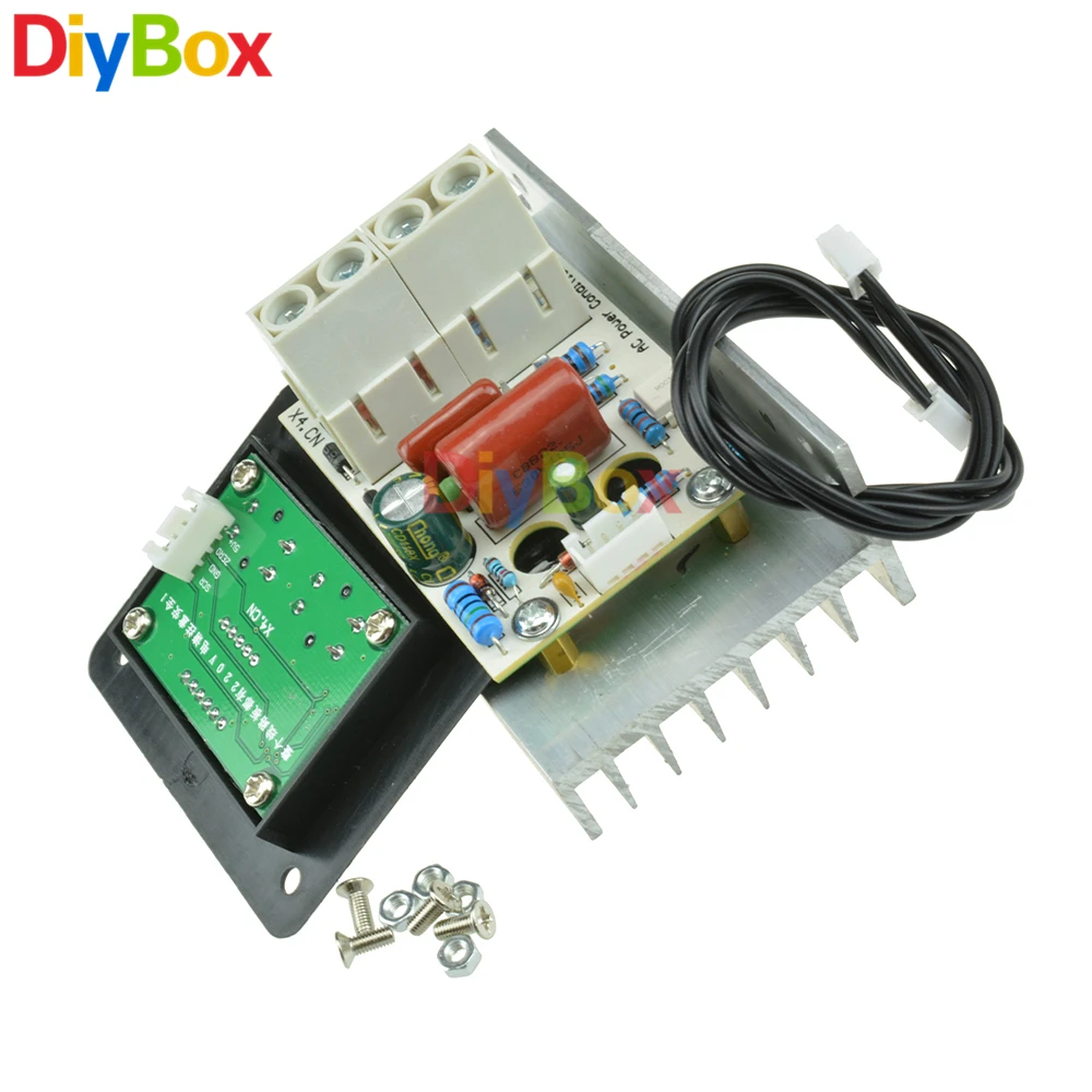 

AC 220V 10000W SCR Voltage Regulator Speed Control Dimmer Thermostat LED Display