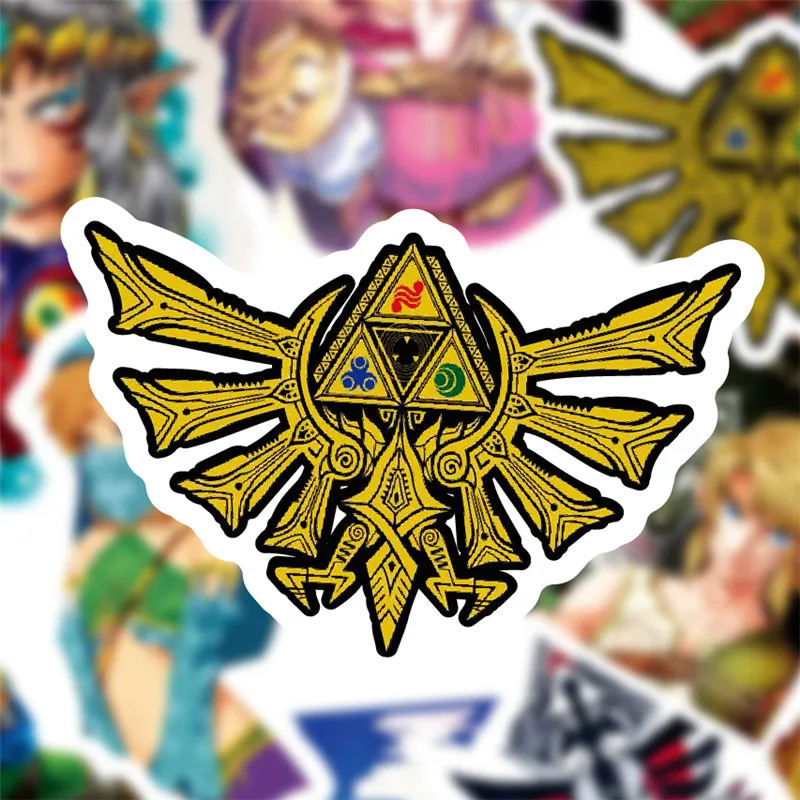 50 шт. новая легенда о Зельде наклейки из игры наборы аниме для ноутбука