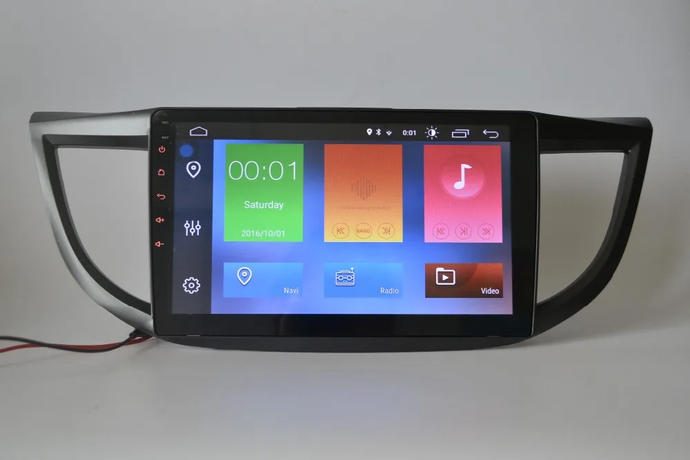 Best 10.1inch 1024 x 600 quad core Android 9.1 for HONDA crv 2012,car deckless gps navigation,3G,BT,Wifi,canbus, 11