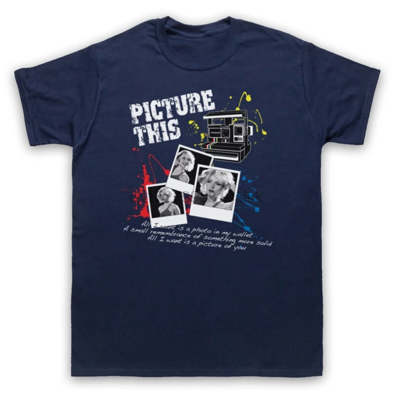 BLONDIE DEBBIE Гарри картина это POLAROID UNT SHIRT мужские дамы дети|Футболки| |