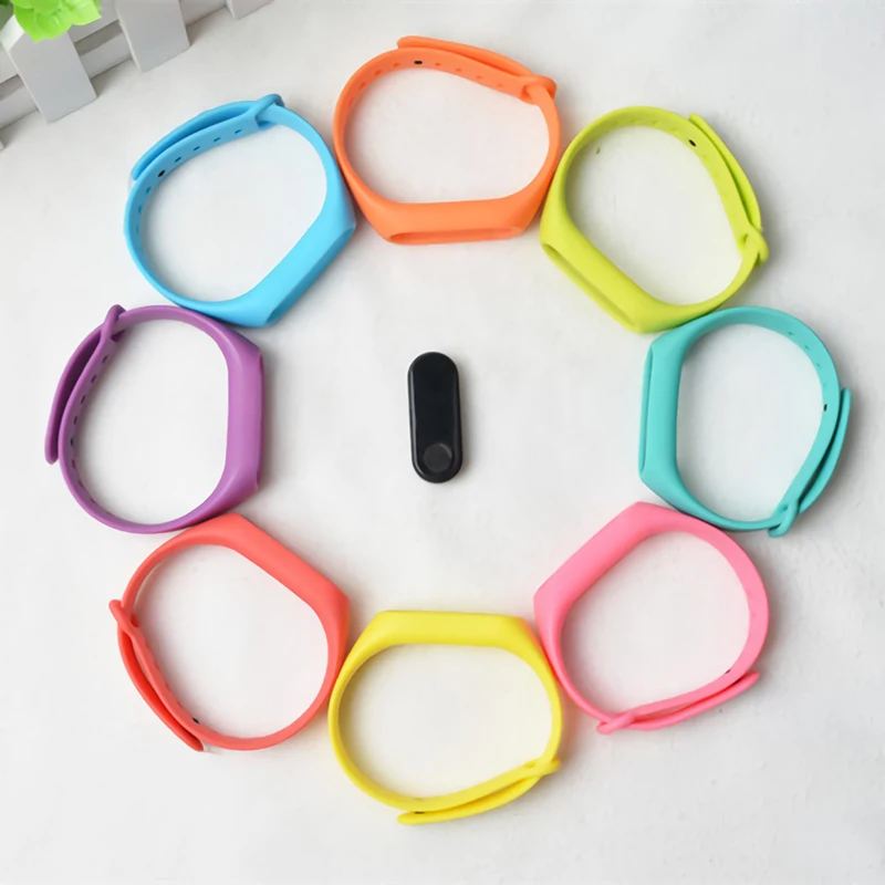 Смарт-фитнес браслет часы M2 Smartband OLED Touchpad трекер сна сердечного ритма для iOS и Android