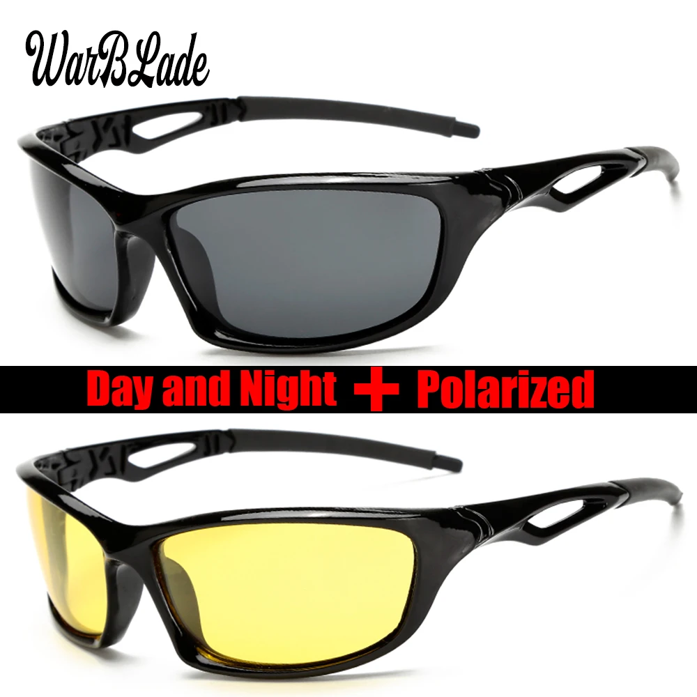 Fashion Polarized Sunglasses Brand Design Square Men Driving Sun