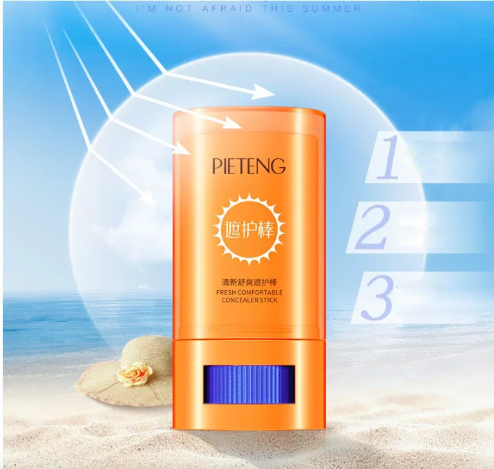 Солнцезащитный крем для лица, отбеливающая палочка солнцезащитный крем для кожи, крем для защиты от старения, увлажняющий крем для лица SPF 50