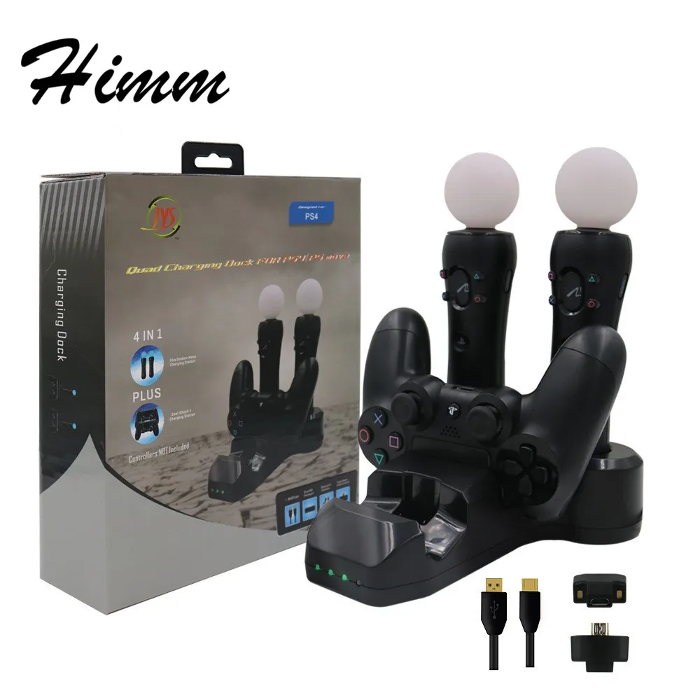 Newest Gamepad charger Four in One Charger USB Charging Dock Station