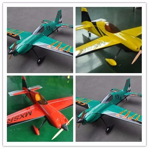Модель самолёта на радиоуправлении MXS R 64 &quotV2 20cc Газа 6 Каналы 3D ARF RC самолет 3