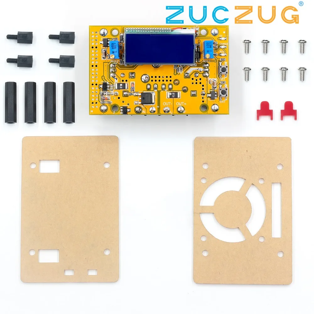 

DC-DC high power adjustable step-up power supply module, constant voltage current LCD screen, voltage and current