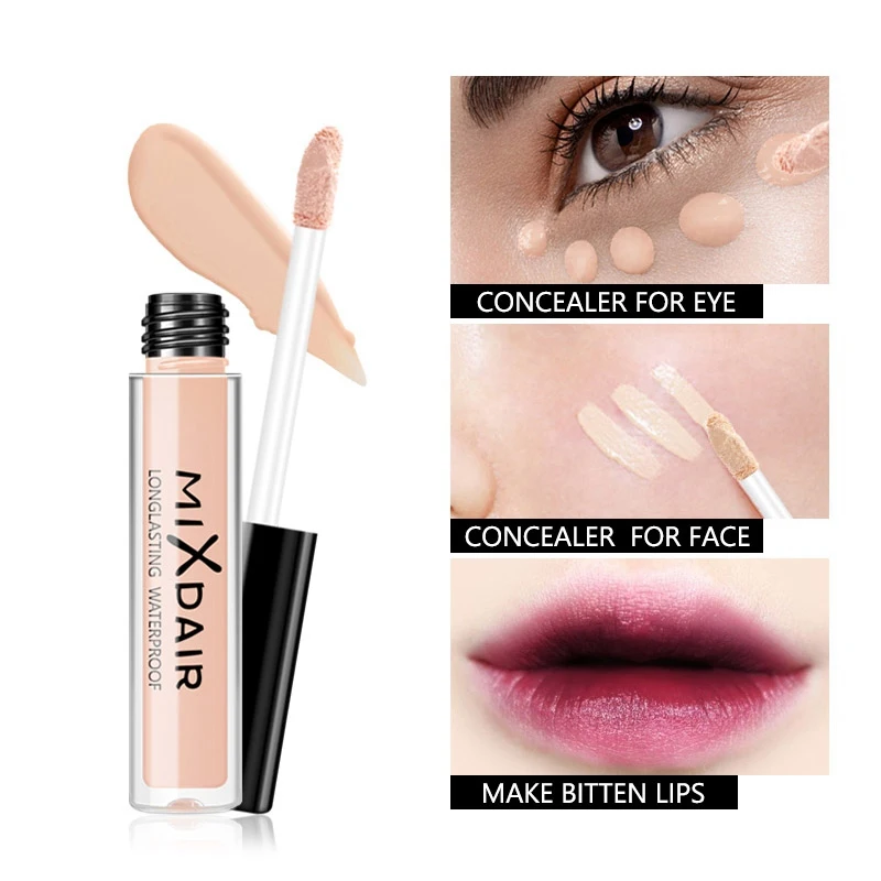 

New Professional Liquid Concealer Makeup Skin Hide Blemish Whitening Lasting Moisture Beauty Concealer