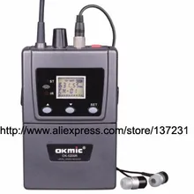 Один прием(включая наушники) Профессиональный беспроводной монитор система приемник не включает передатчик