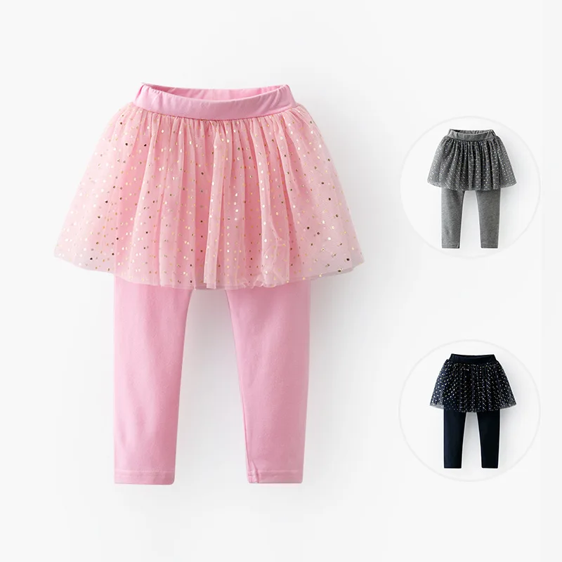 Леггинсы для малышей; спортивные штаны для девочек; хлопковая юбка-карандаш для маленьких девочек; брюки; универсальная детская одежда для девочек