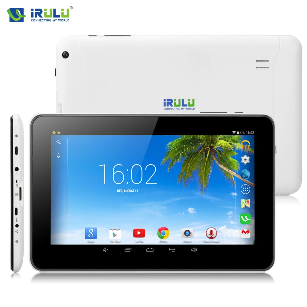  iRULU eXpro X1Pro 9" Tablet PC Quad Core Android 4.4 8GB Google GMS tested Dual Cam Free Play Store bluetooth WiFi Tablet 