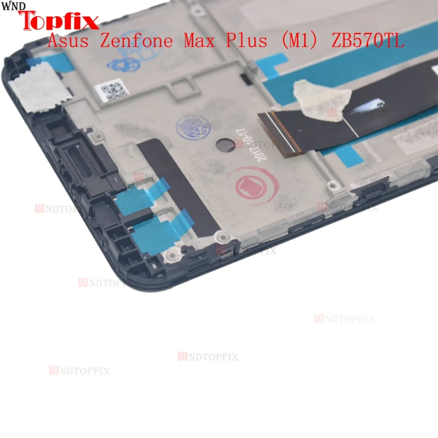 5.7Inch LCD For Asus Zenfone Max Plus M1 ZB570TL X018DC LCD Display Touch Screen Digitizer With Frame 100%Tested LCD Replacement (1)