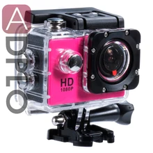 PINK Waterproof Car Driving Recorder Camcorder SJ4000 Full HD 1080P 3MP Diving Bicycle Action Camera 30m Car DVR DV Camcorder