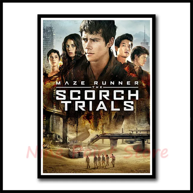 The Maze Runner 2 The Scorch Trials Movie Art SILK POSTER Wall painting  24x36inch - AliExpress