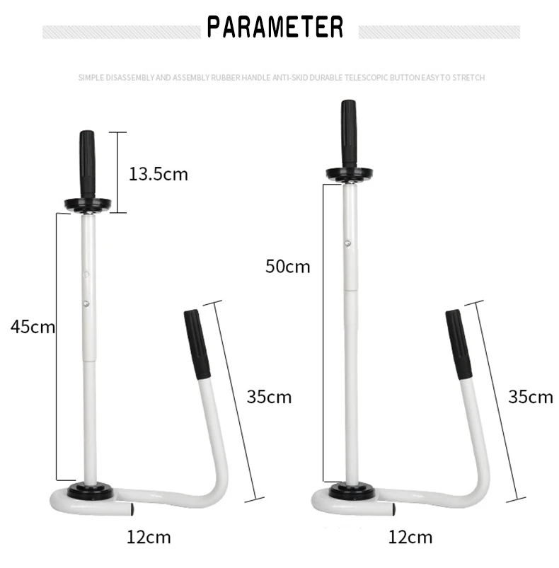 1PE Stretch Film,Handle Ring,Protection,Plastic,Metal,Support Wrap Puller,Industry,Manual,Baler Stretcher Winding Machine,Tool,Hand rest,30-50cm,76cm inner diameter (2)