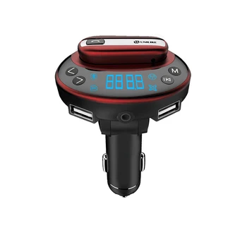 

Car Kit Bluetooth FM Transmitter Modulator MP3 Player Wireless Handsfree Headset Dual USB Charger