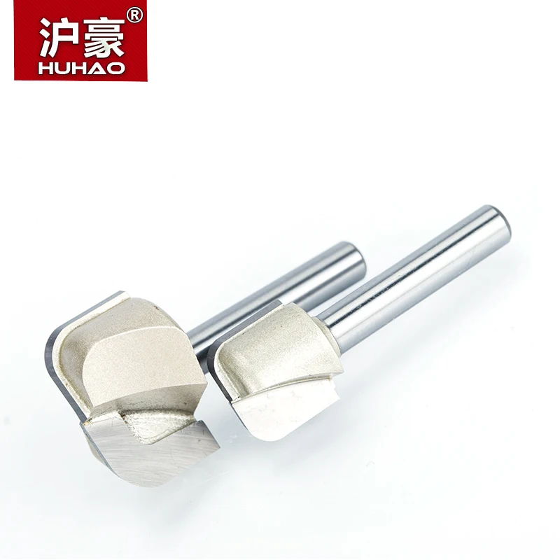 Huhao 1 шт. 1/2 &quot1/4&quot хвостовик чаша и лоток шаблон фрезы для дерева Вольфрам Карбид