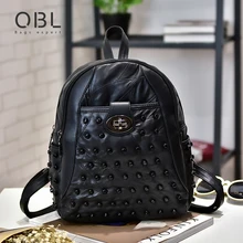 Mochila de Cuero genuino de Las Mujeres Bolsa de Viaje Bolsas Escolares para Adolescentes Mochilas Mujer Femenina Feminina Sac a Dos Femme W803
