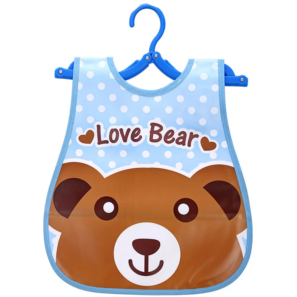 MUQGEW Mouth To Baby Cloth Baby Waterproof Cute Kid Infant Bibs Baby Soft Cartoon Bib Waterproof Saliva Dripping Bibs