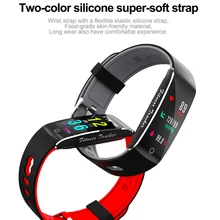 Высокое качество цветной OLED Bluetooth умный Браслет напульсники в реальном времени монитор сердечного ритма кровяное давление шагомер спортивный браслет