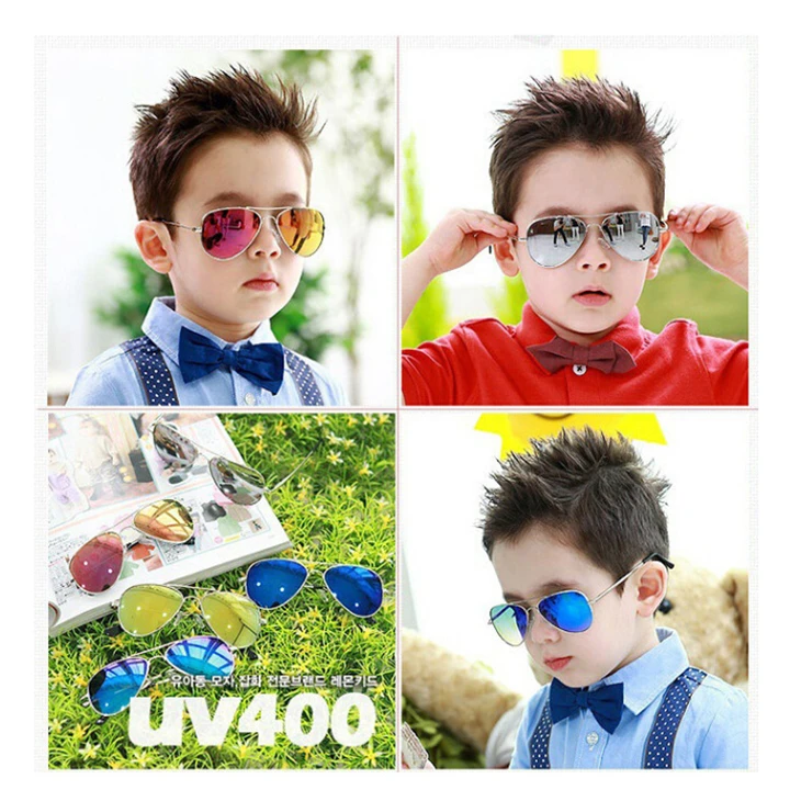 ASUOP2017 new men and women children sunglasses boys and girls pilots glasses high-end brand shade sunglasses safety goggles (5)