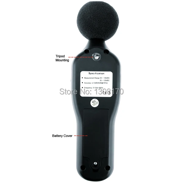13-innovative-life-sound-level-meter-SLM-25-Back
