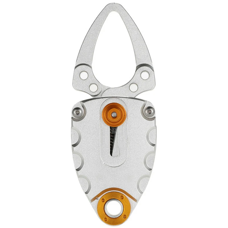 

42g Fish Gripper Saltwater Clamp Tackle 9.3x3.6x1.4cm Outdoor Equipment 1pc Controller Mini Grab Aluminum